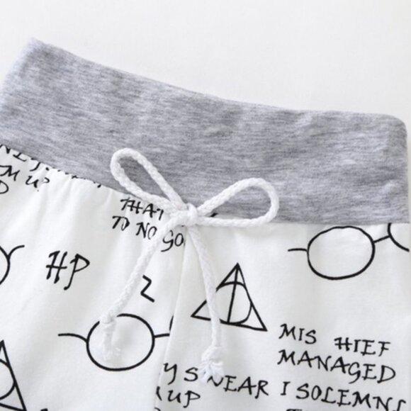 Girl girls boy boys baby toddler Harry Potter outfit onesie pants bow cute new - Picture 4 of 5